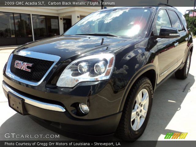 2009 GMC Acadia SLT in Carbon Black Metallic