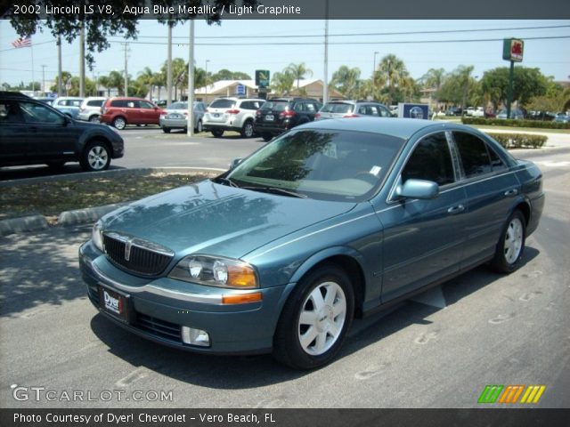 2002 Lincoln LS V8 in Aqua Blue Metallic