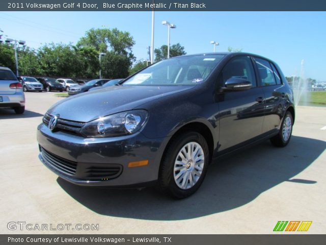 2011 Volkswagen Golf 4 Door in Blue Graphite Metallic