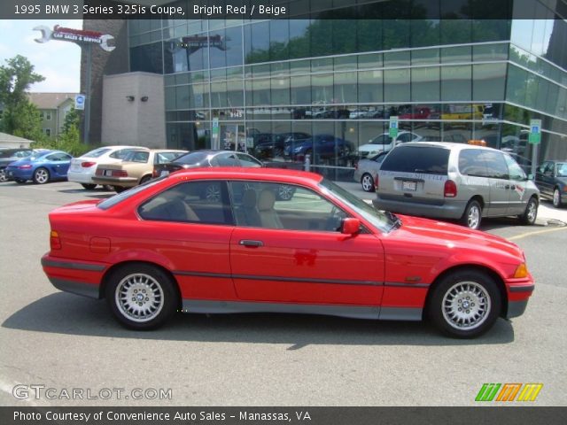 1995 BMW 3 Series 325is Coupe in Bright Red
