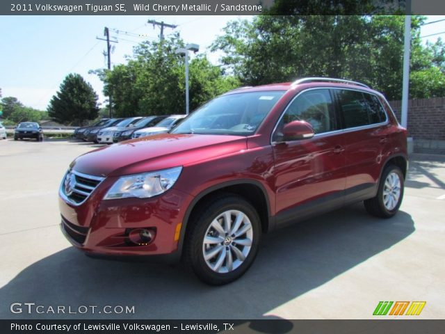 2011 Volkswagen Tiguan SE in Wild Cherry Metallic