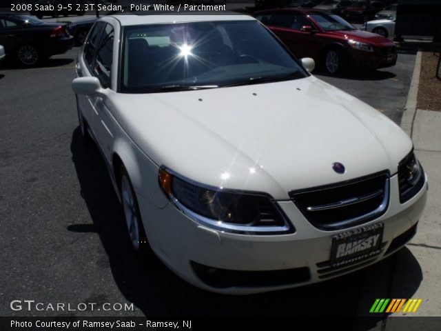 2008 Saab 9-5 2.3T Sedan in Polar White