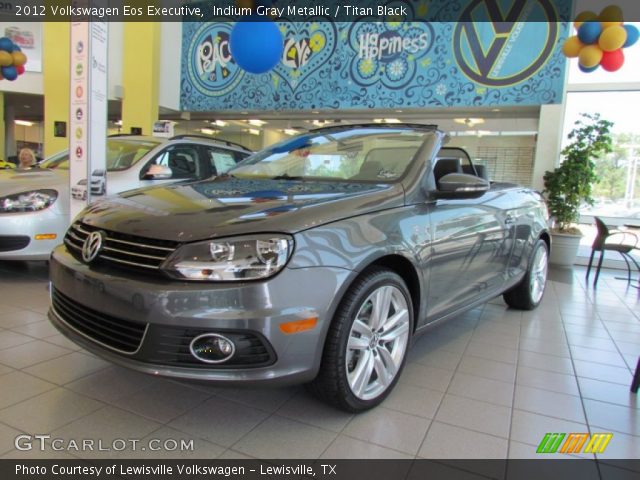 2012 Volkswagen Eos Executive in Indium Gray Metallic