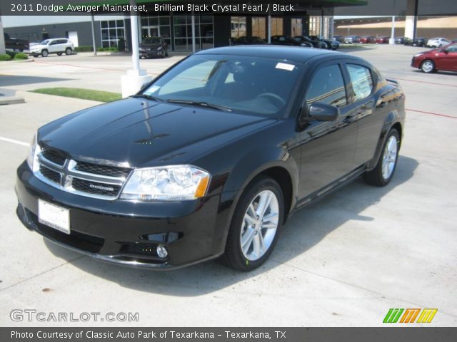 2011 Dodge Avenger Mainstreet in Brilliant Black Crystal Pearl