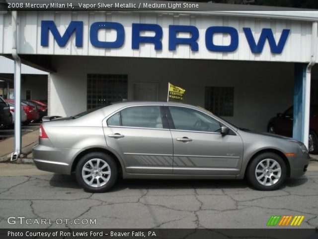 2008 Mercury Milan I4 in Vapor Silver Metallic