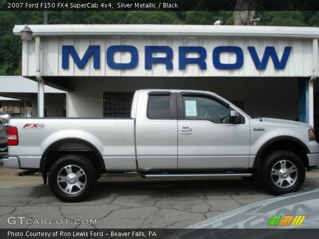 2007 Ford F150 FX4 SuperCab 4x4 in Silver Metallic