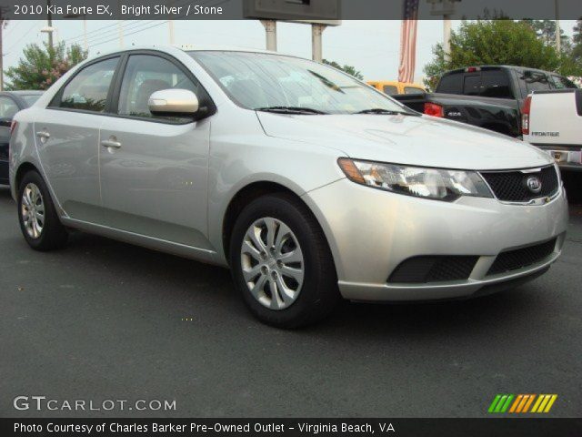 2010 Kia Forte EX in Bright Silver