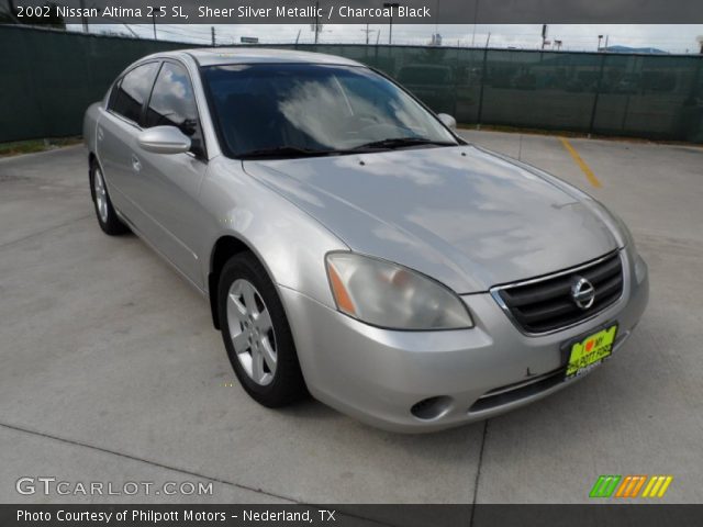 2002 Nissan Altima 2.5 SL in Sheer Silver Metallic