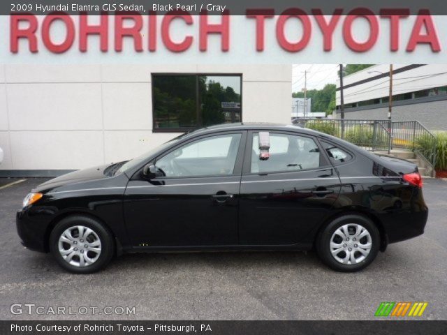 2009 Hyundai Elantra GLS Sedan in Black Pearl