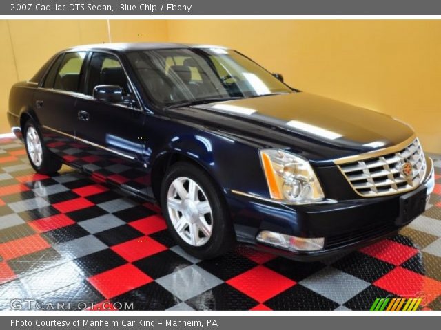 2007 Cadillac DTS Sedan in Blue Chip