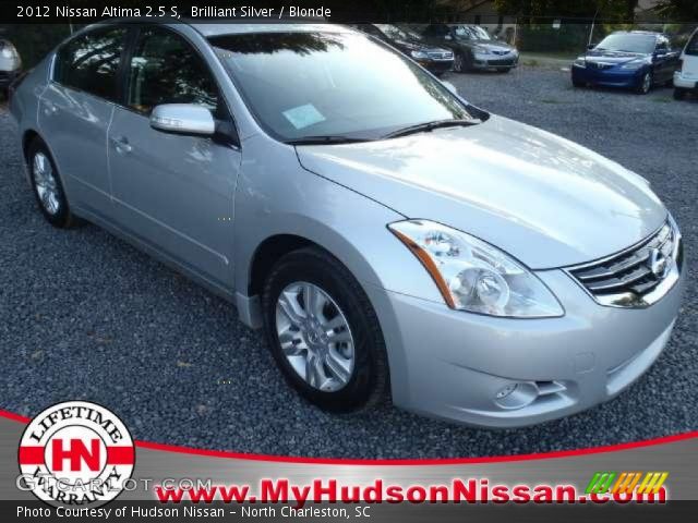 2012 Nissan Altima 2.5 S in Brilliant Silver