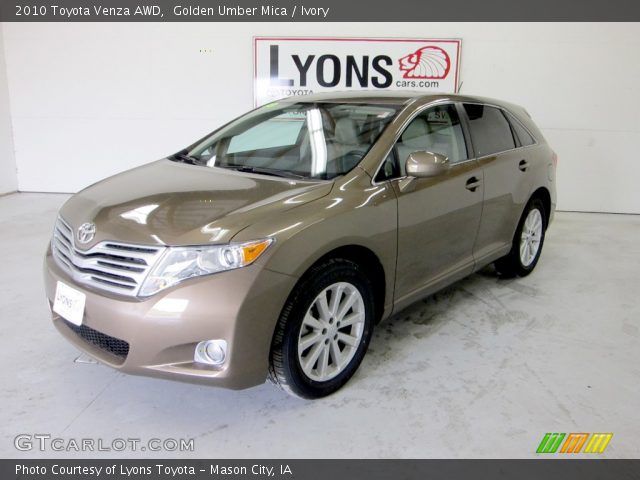 2010 Toyota Venza AWD in Golden Umber Mica