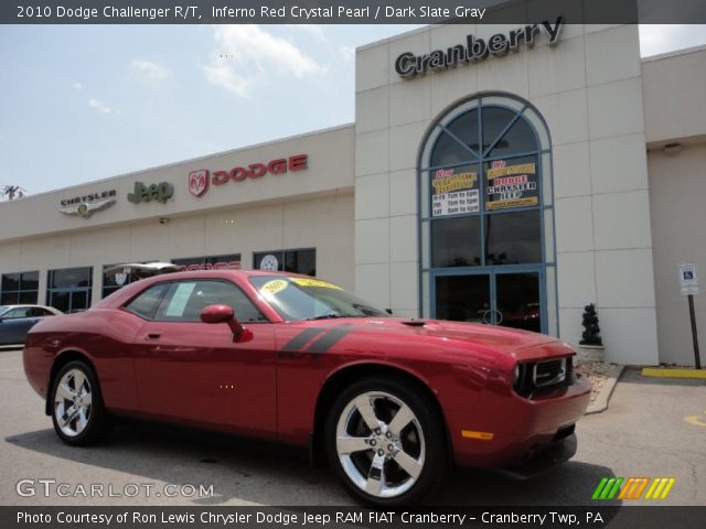 2010 Dodge Challenger R/T in Inferno Red Crystal Pearl