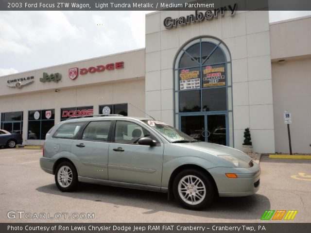 2003 Ford Focus ZTW Wagon in Light Tundra Metallic