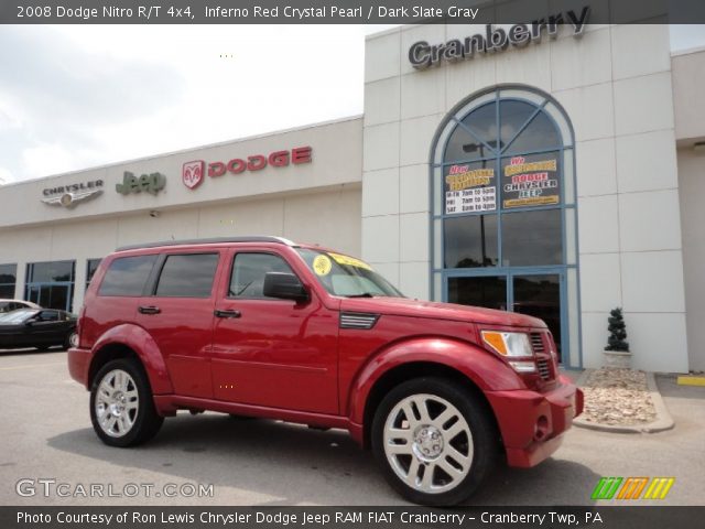 2008 Dodge Nitro R/T 4x4 in Inferno Red Crystal Pearl