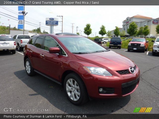 2008 Mazda CX-7 Grand Touring AWD in Copper Red Mica