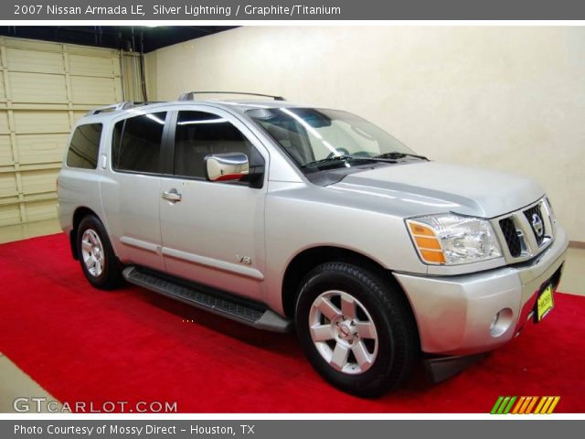 2007 Nissan Armada LE in Silver Lightning