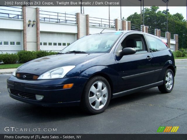2002 Ford Focus ZX3 Coupe in Twilight Blue Metallic