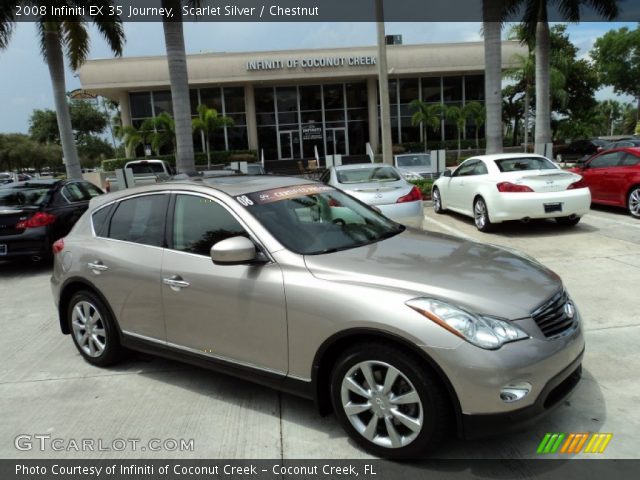 2008 Infiniti EX 35 Journey in Scarlet Silver