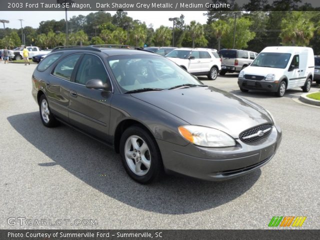 2003 Ford Taurus SE Wagon in Dark Shadow Grey Metallic. Click to see ...