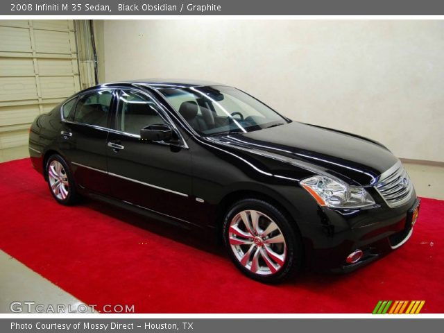 2008 Infiniti M 35 Sedan in Black Obsidian
