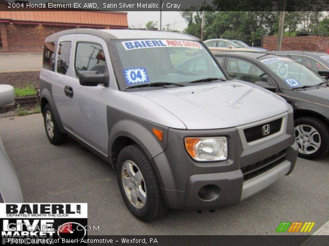 2004 Honda Element EX AWD in Satin Silver Metallic