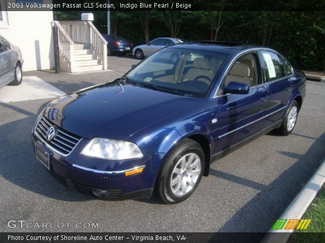 2003 Volkswagen Passat GLS Sedan in Indigo Blue Pearl