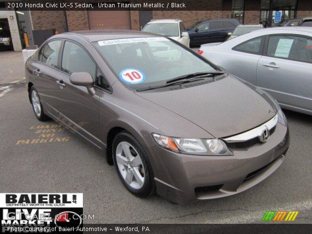 2010 Honda Civic LX-S Sedan in Urban Titanium Metallic