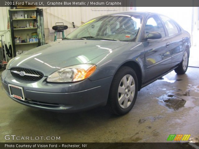 2001 Ford Taurus LX in Graphite Blue Metallic