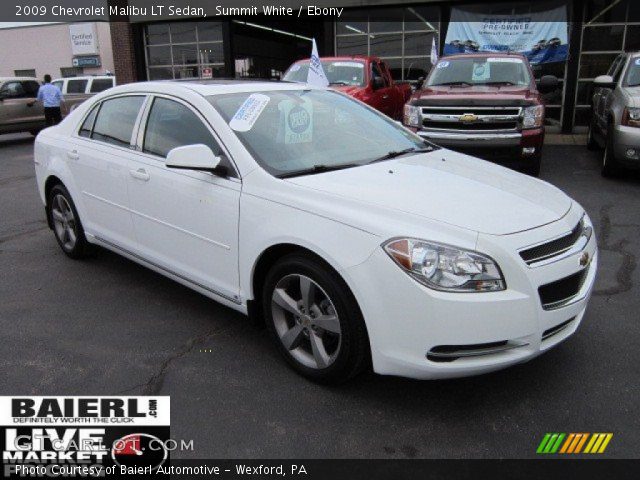 2009 Chevrolet Malibu LT Sedan in Summit White