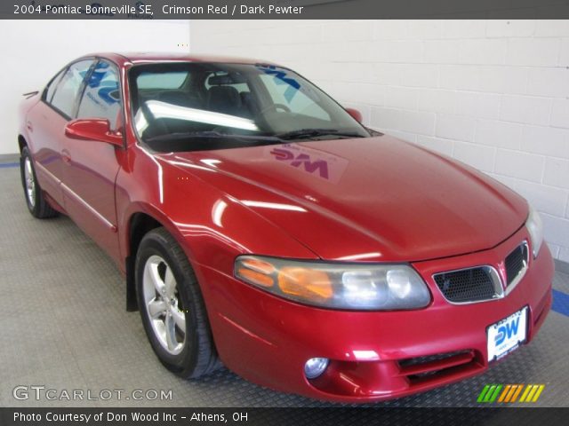 2004 Pontiac Bonneville SE in Crimson Red