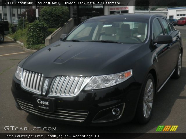2011 Lincoln MKS EcoBoost AWD in Tuxedo Black Metallic
