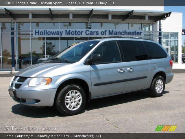 2003 Dodge Grand Caravan Sport in Butane Blue Pearl