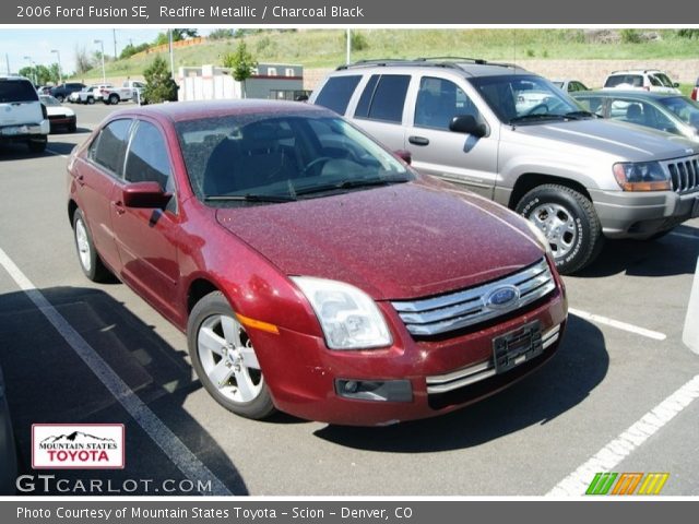 2006 Ford Fusion SE in Redfire Metallic