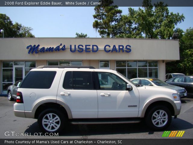 2008 Ford Explorer Eddie Bauer in White Suede