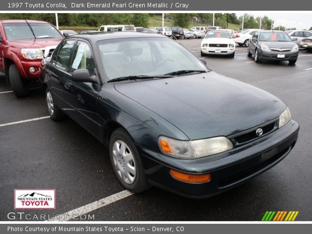 1997 Toyota Corolla  in Dark Emerald Pearl Green Metallic