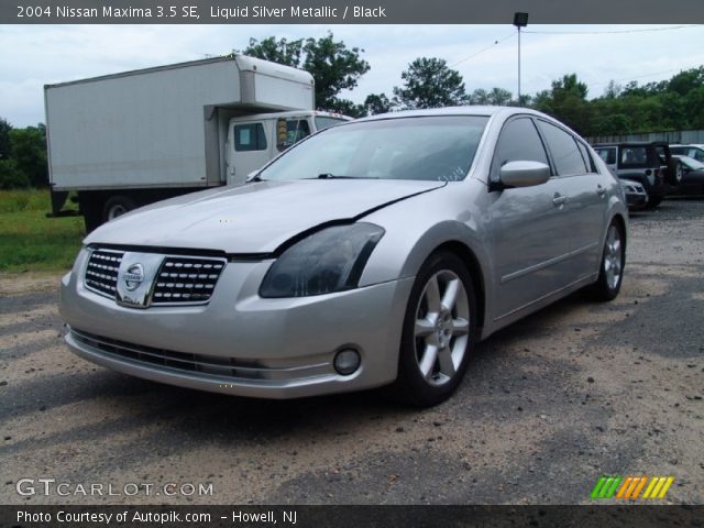 2004 Nissan maxima se silver #8