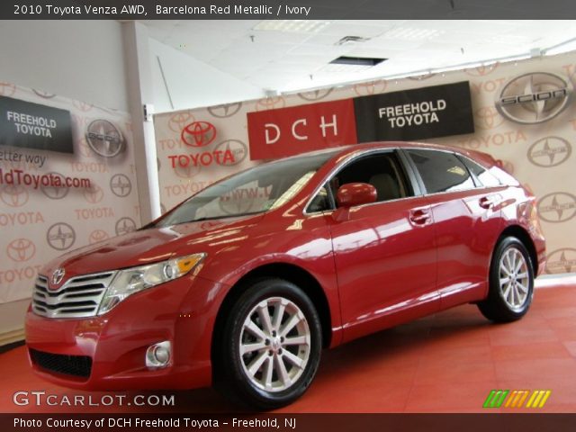 2010 Toyota Venza AWD in Barcelona Red Metallic