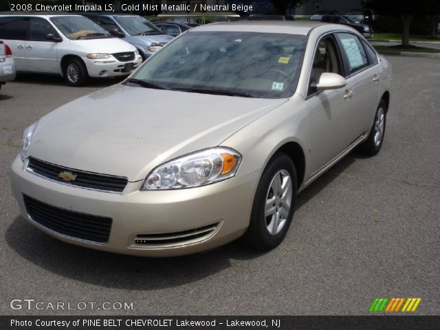 2008 Chevrolet Impala LS in Gold Mist Metallic