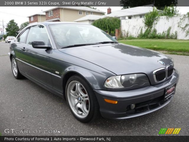 2000 BMW 3 Series 323i Coupe in Steel Grey Metallic