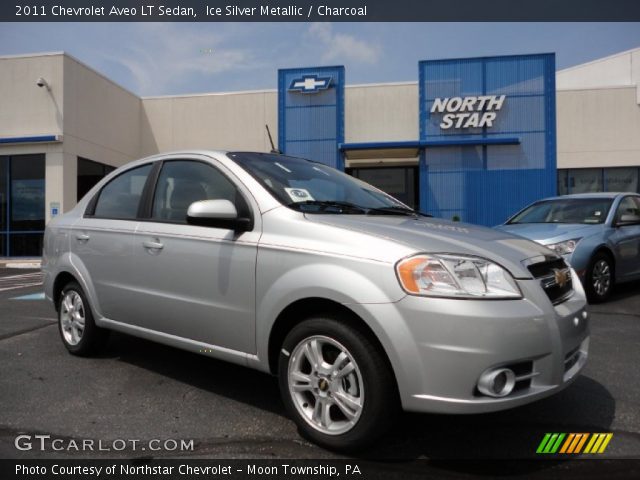 2011 Chevrolet Aveo LT Sedan in Ice Silver Metallic