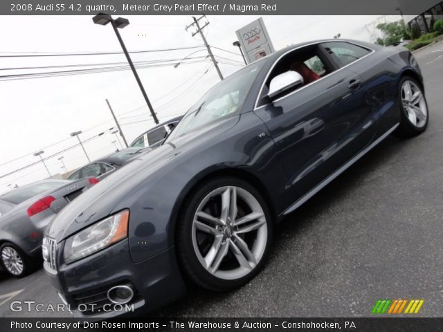 2008 Audi S5 4.2 quattro in Meteor Grey Pearl Effect