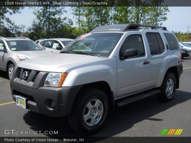 2008 Nissan Xterra S 4x4 in Silver Lightning