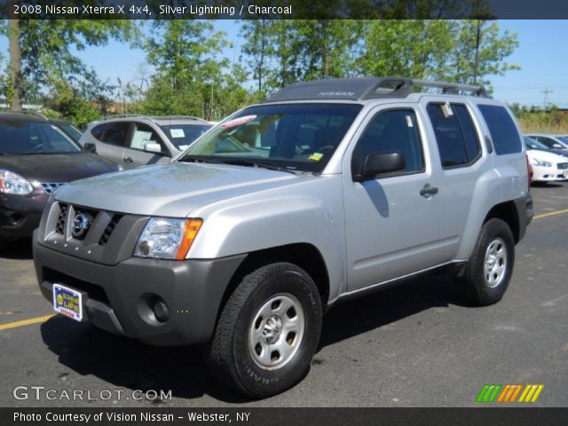 2008 Nissan Xterra X 4x4 in Silver Lightning