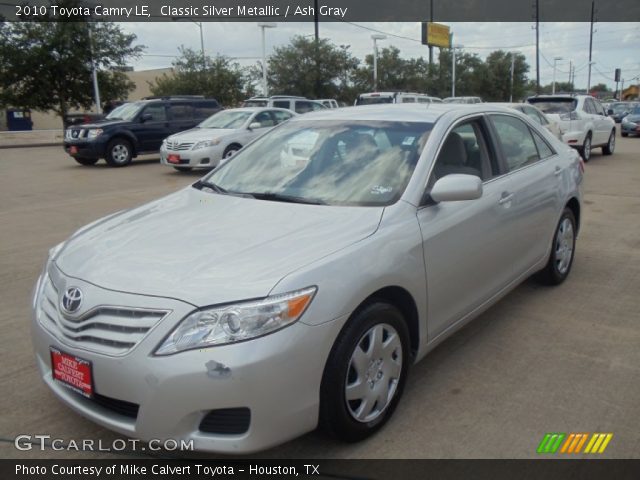 2010 Toyota Camry LE in Classic Silver Metallic