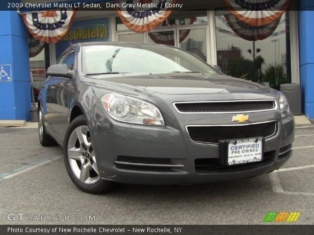 2009 Chevrolet Malibu LT Sedan in Dark Gray Metallic