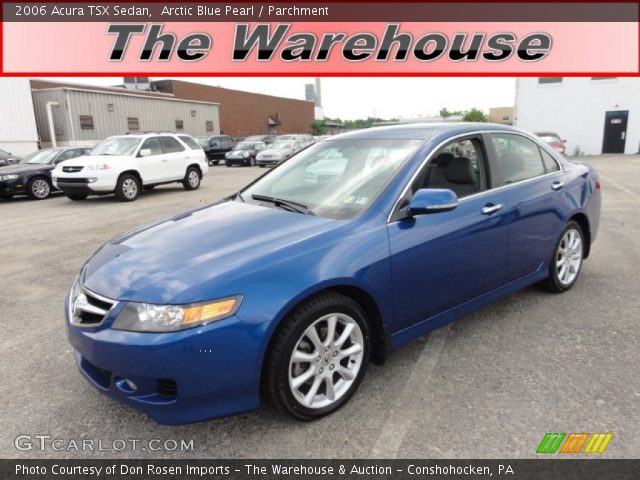 2006 Acura TSX Sedan in Arctic Blue Pearl