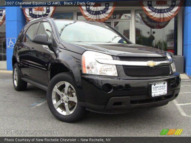 2007 Chevrolet Equinox LS AWD in Black