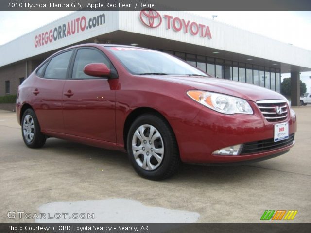 2010 Hyundai Elantra GLS in Apple Red Pearl