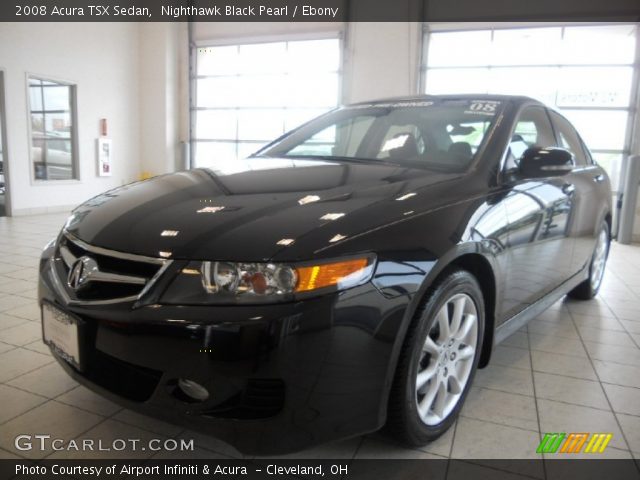2008 Acura TSX Sedan in Nighthawk Black Pearl